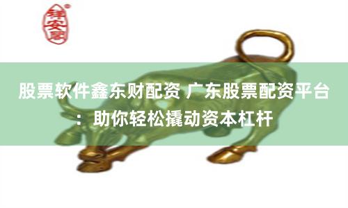 股票软件鑫东财配资 广东股票配资平台：助你轻松撬动资本杠杆